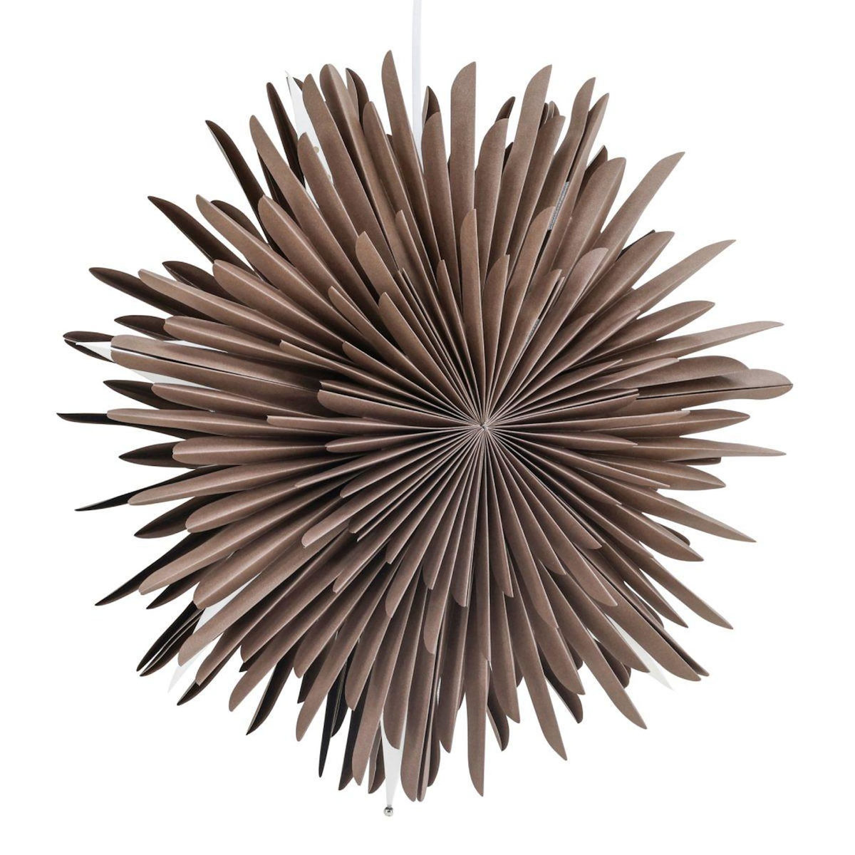Paris Prix Lampe Suspension Design  Selen  60cm Marron