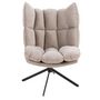 Voir la diapositive 2 : Paris Prix Fauteuil Relax sur Pied  Coussin  92cm Gris Clair