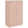 Voir la diapositive 2 : VIDAXL Buffet rose 67x39x107 cm acier
