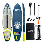 Paris Prix Paddle Gonflable Avec Accessoires  Milos  320cm Bleu