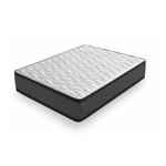 DAGOSTINO HOME Matelas 90x190 - 30cm Epaisseur - Mousse HR Très Ferme | Double Face (Été-Hiver) | Soutien Équilibré, Parfait et Tonique. Coloris disponibles : Blanc