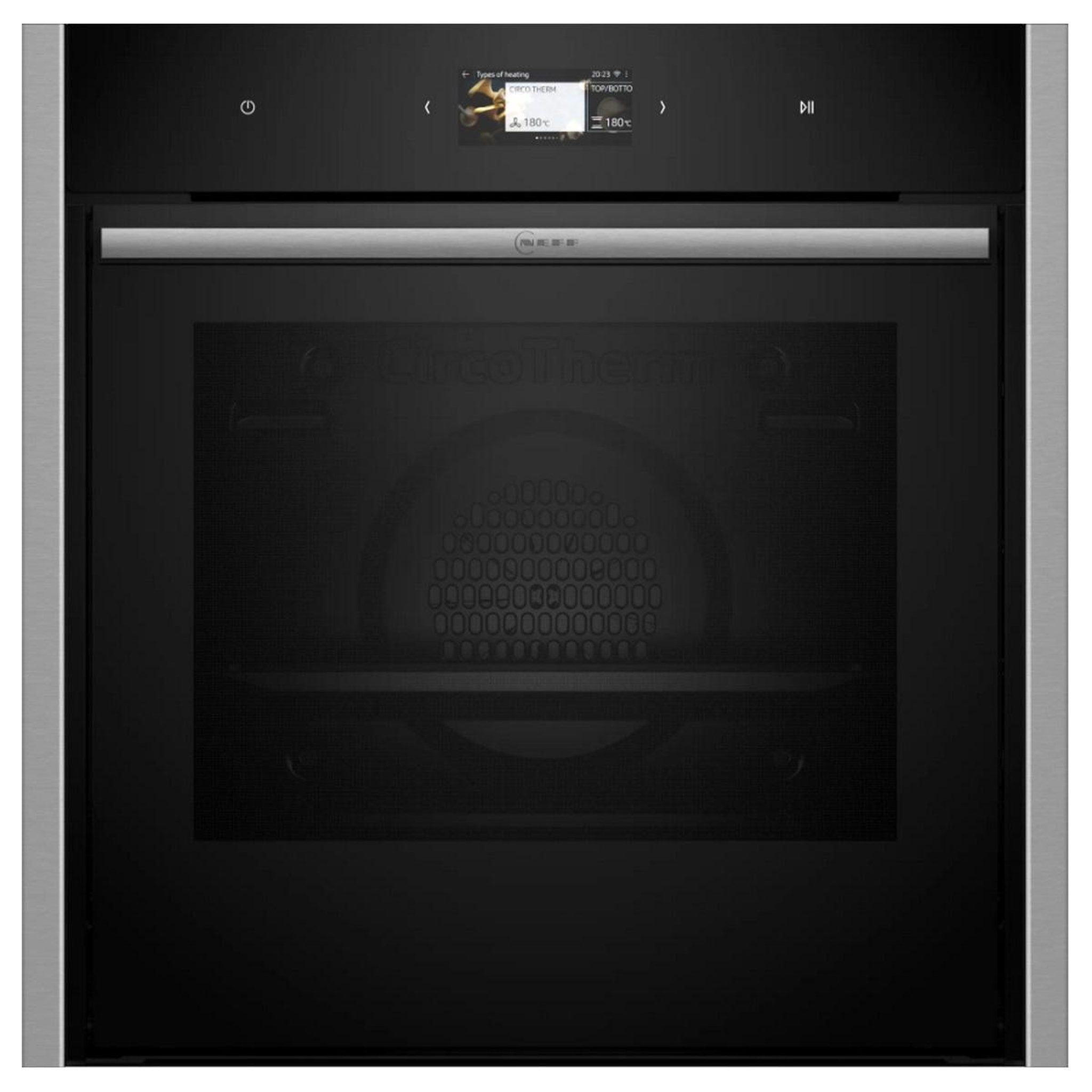 Neff Four intégrable multifonction 71l 60cm pyrolyse noir - b64cs71n0