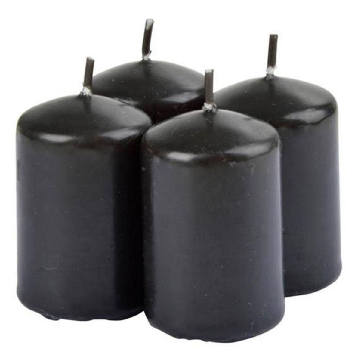 Paris Prix Lot de 4 Bougies Pilier  Essentiel II  6cm Bois de Santal