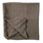 Paris Prix Housse pour Pouf  Monaco  105x105cm Taupe