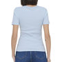 Voir la diapositive 2 : JACQUELINE DE YONG T-Shirt Bleu Clair Femme JDY Lucky