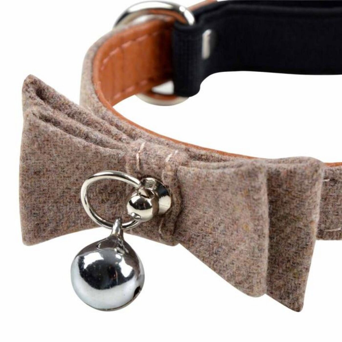 Paris Prix Collier pour Chat  Anti Etranglement  27cm Naturel