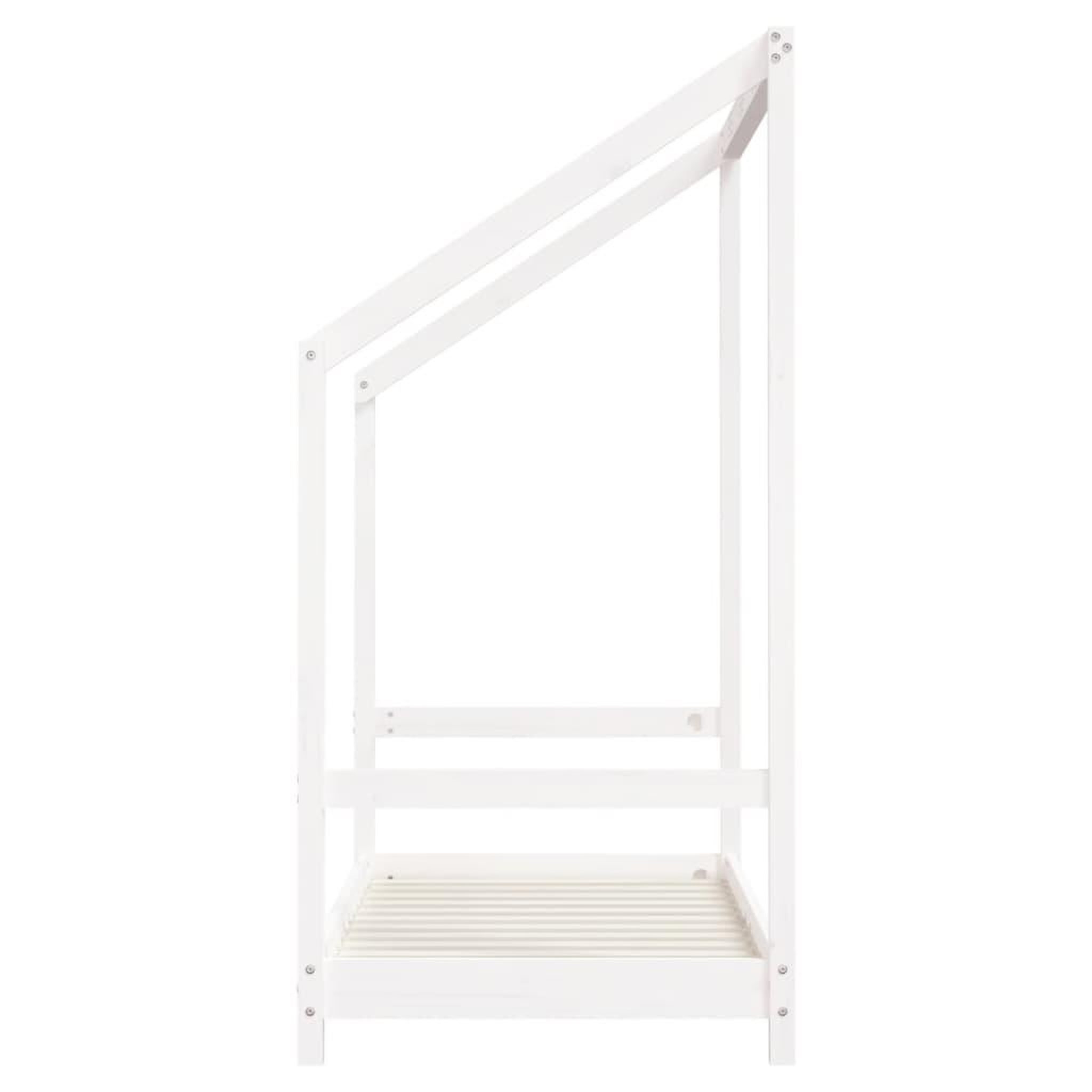 Voir la diapositive 5 : VIDAXL Cadre de lit pour enfant blanc 70x140 cm bois de pin massif