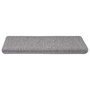 Voir la diapositive 3 : VIDAXL Tapis d'escalier autocollants 30 pcs 65x21x4 cm argente