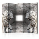 Paris Prix Paravent 5 Volets  Stone Lions  172x225cm