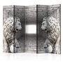 Voir la diapositive 1 : Paris Prix Paravent 5 Volets  Stone Lions  172x225cm
