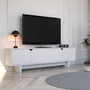 Voir la diapositive 2 : Habitat et Jardin Meuble TV en bois  Doruk  180 x 30 x 50 cm - Blanc