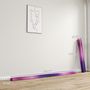 Voir la diapositive 3 : HOMCOM Poutre de gymnastique pliable 236cm fond antidérapant poignée transport violet rose