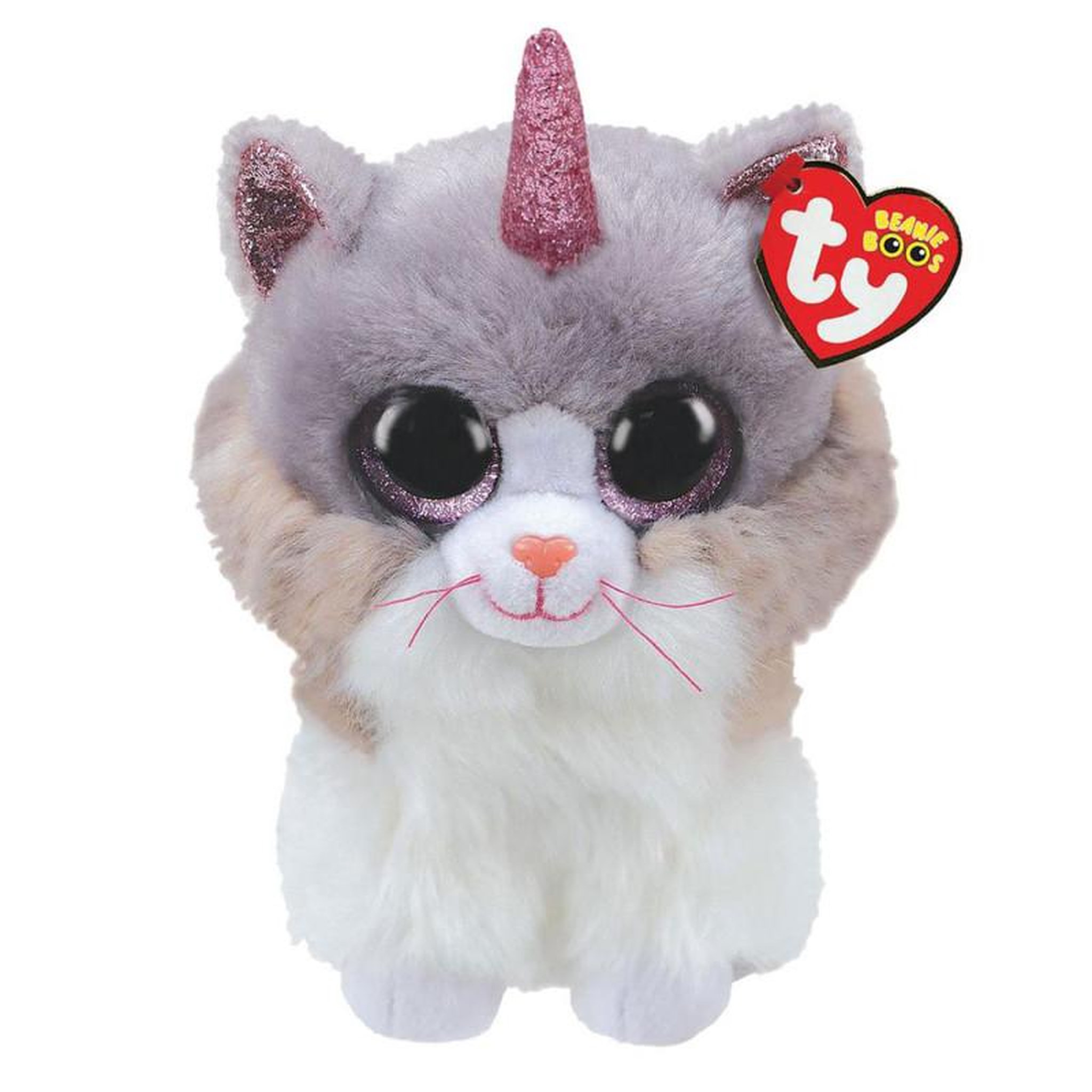 TY - Beanie Boo's Ty Beanie Buddy Asher Cat, 24cm