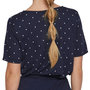 Voir la diapositive 2 : Vila T shirt  à pois Femme Vila Mooney