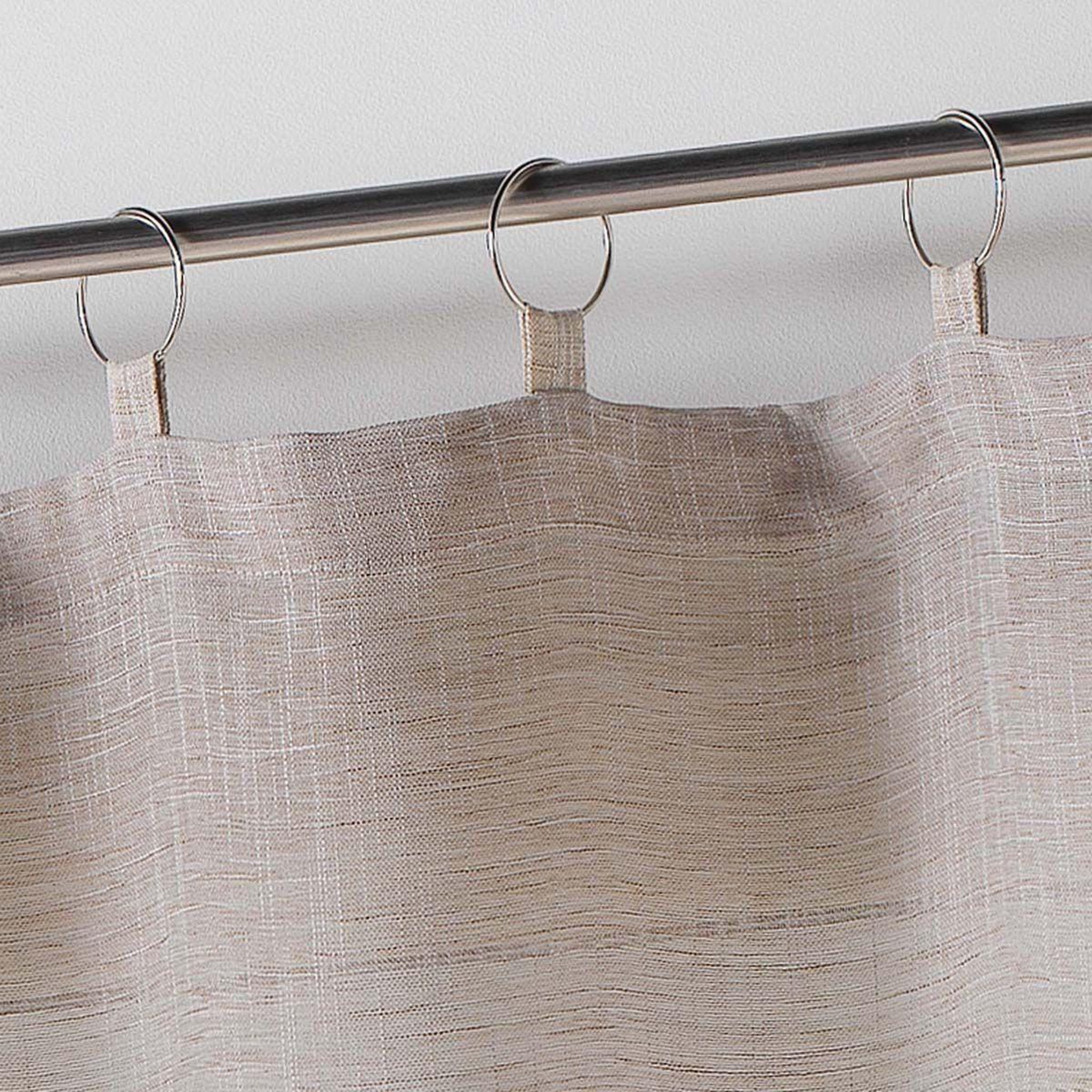 Voir la diapositive 2 : Douceur d'Intérieur Rideau voilage  milza  140x240cm beige
