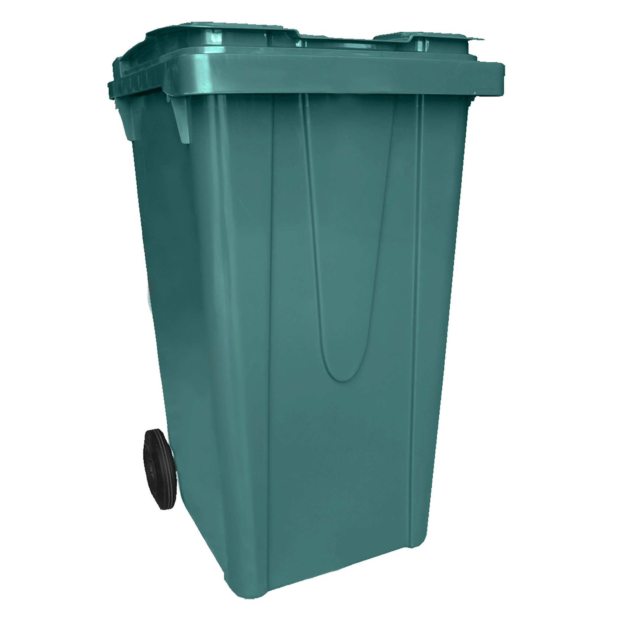 Belli Poubelle à roulettes Vert 240Litres