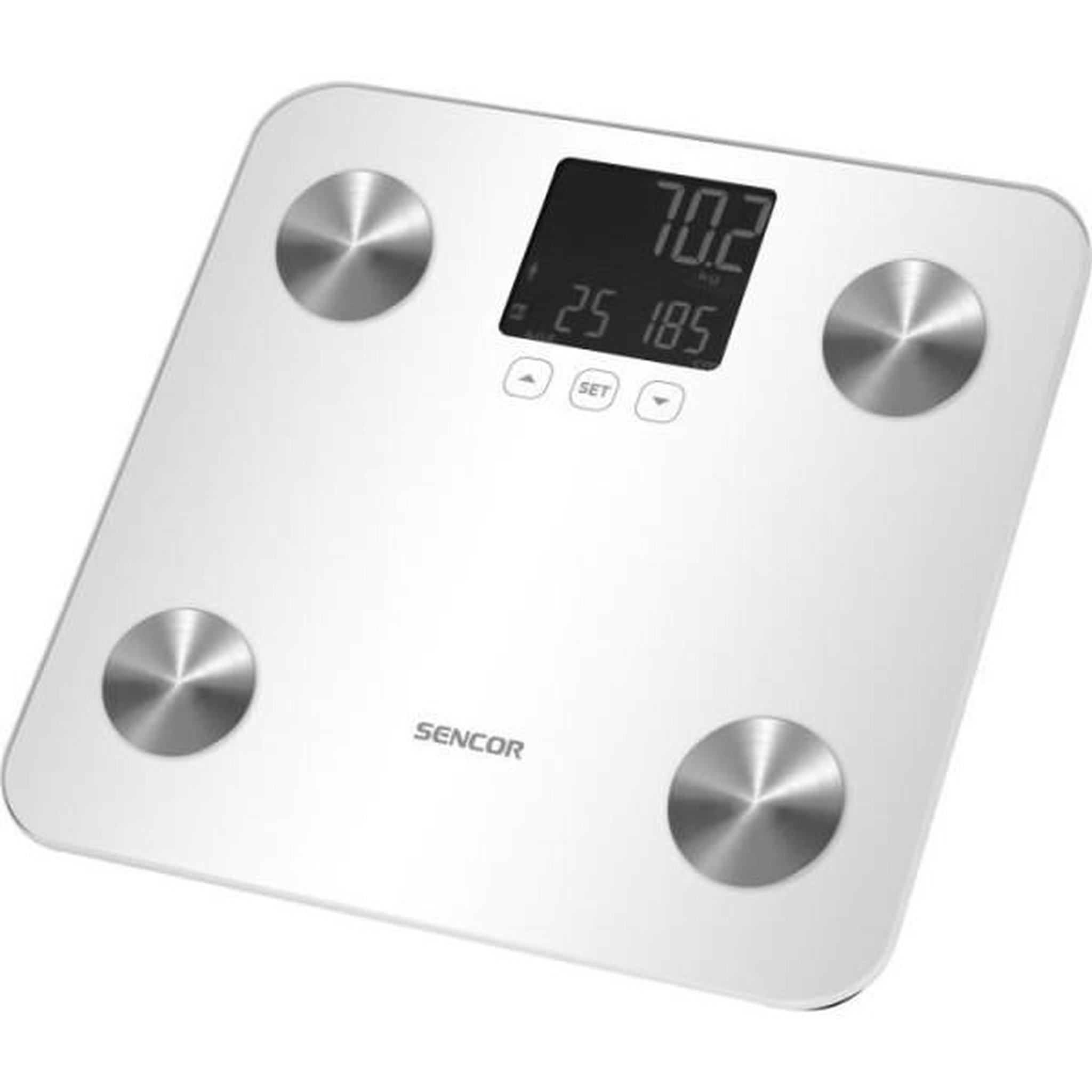 MARKET24 Balance - Pese Personne  pese-personne - SENCOR - SBS 6025WH - Ecran LCD - Blanc
