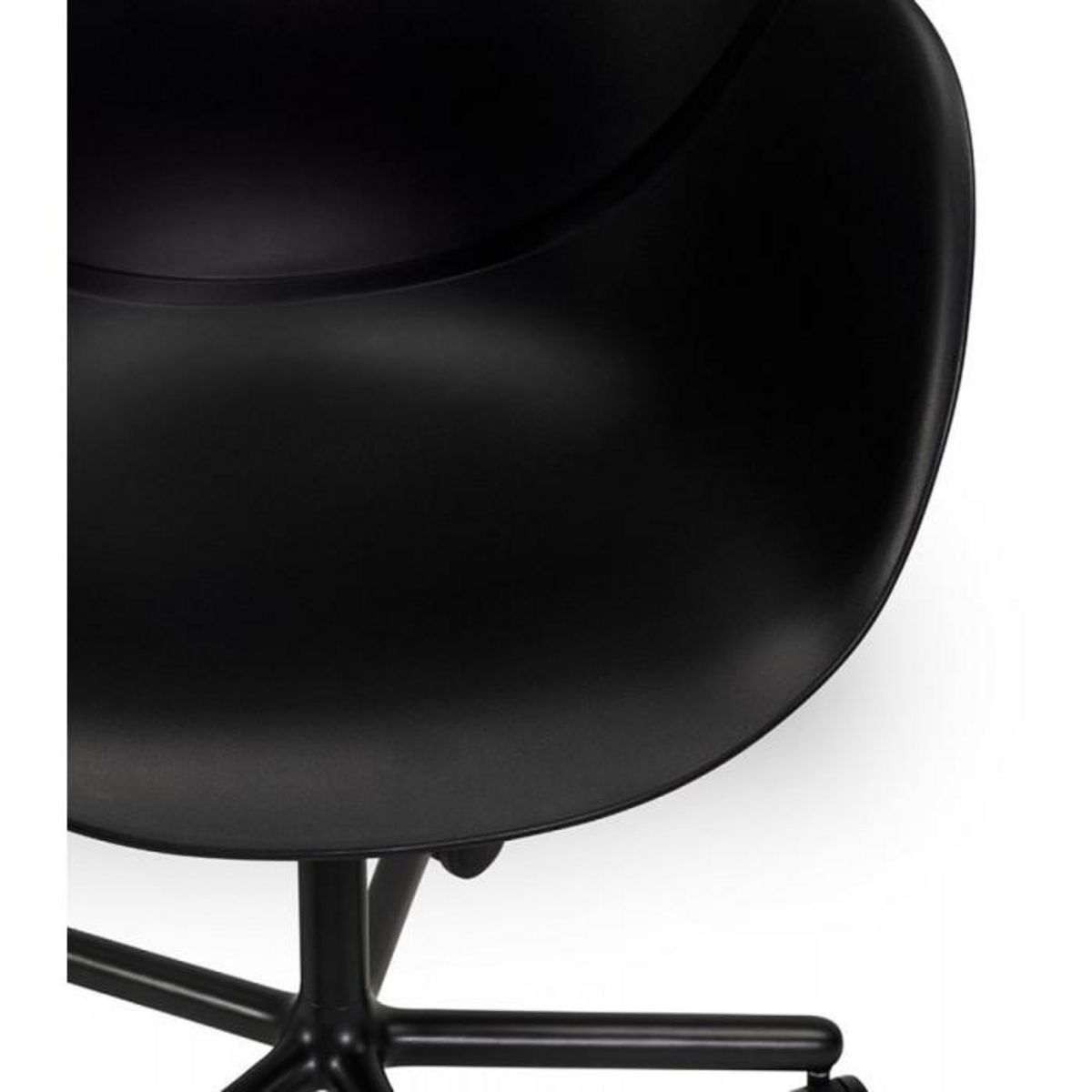 Paris Prix Chaise de Bureau Design  Maritza  85cm Noir