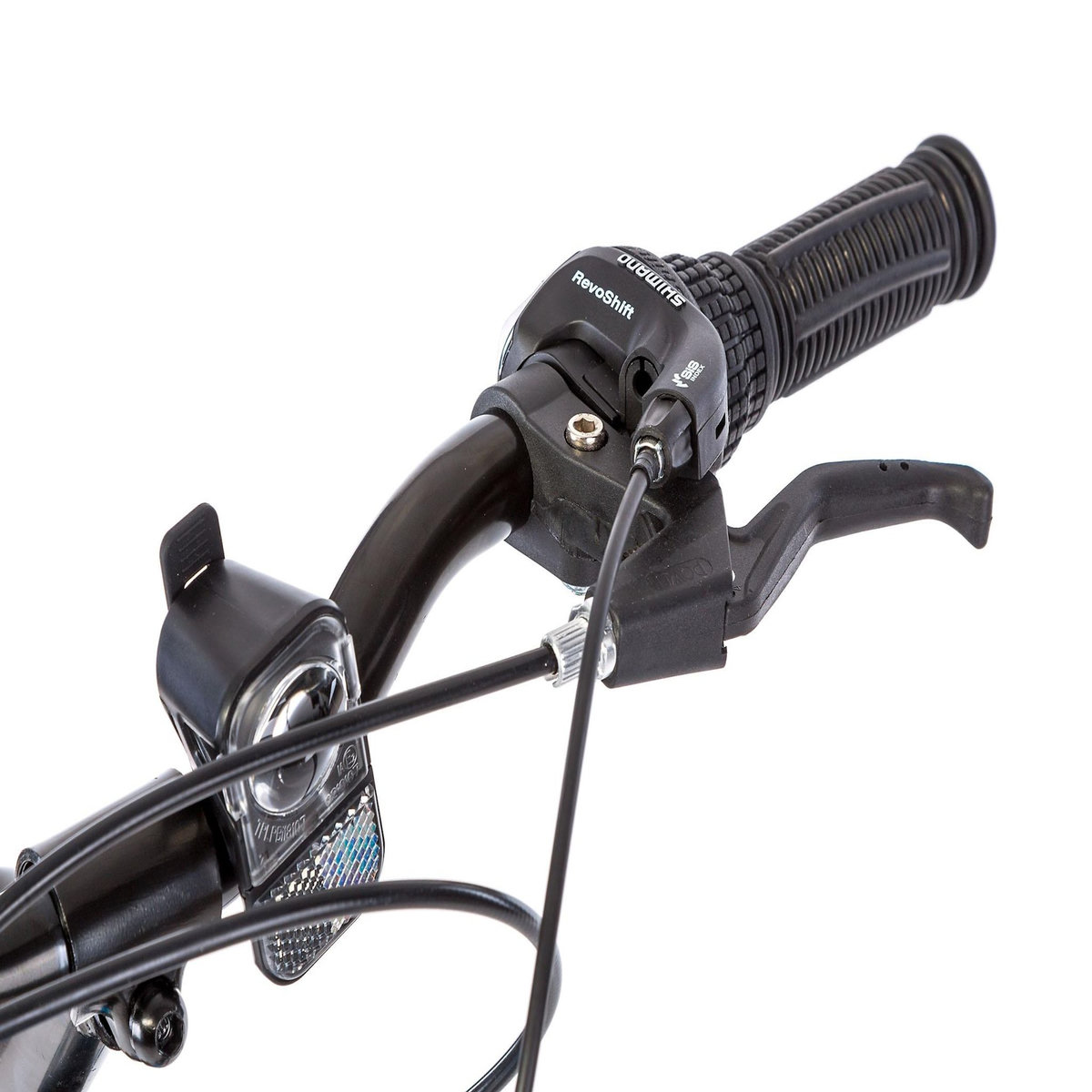 BACHINI Vélo 26'' - VTT 26'' - Modèle  BACHINI  Tout Suspendu - 18 Vitesses - Transmission Shimano ( Dérailleurs, roue libre & Poignées )  - Freins V-Brake Aluminium