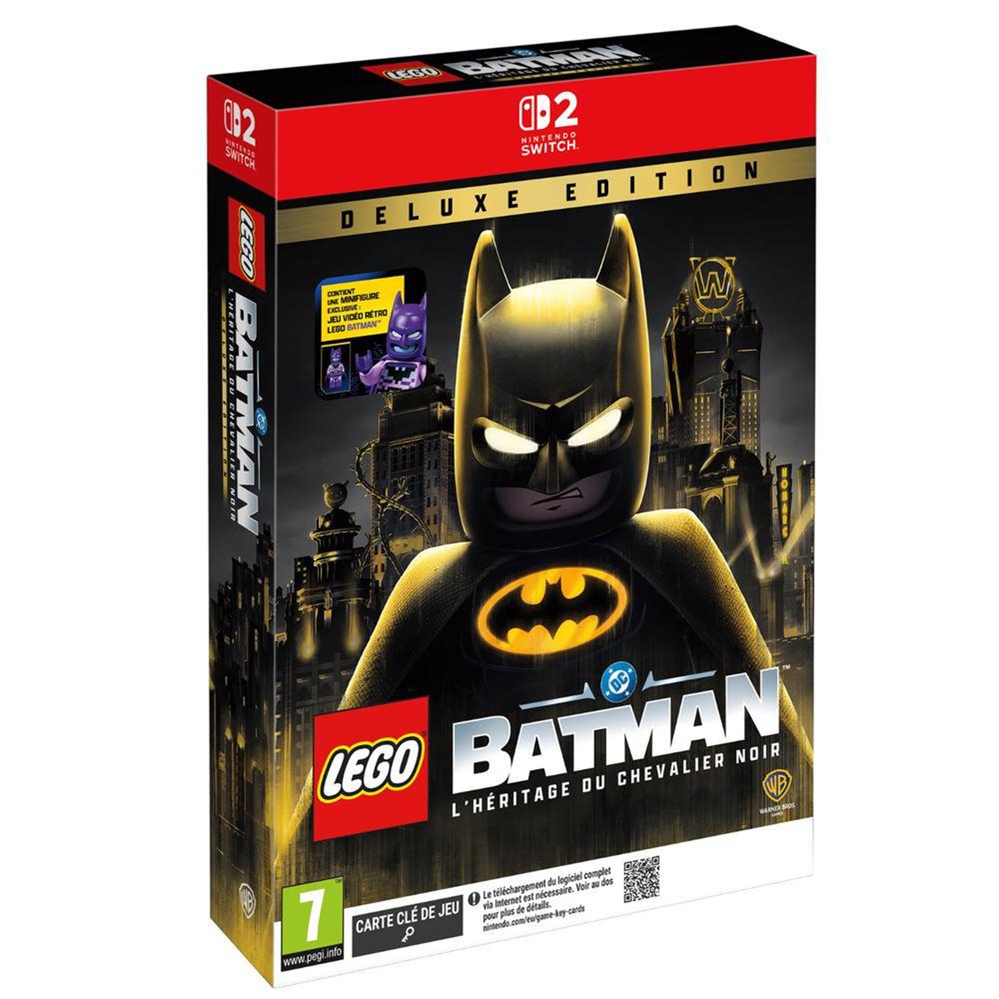 Warner Bros Cd? Lego batman : l'héritage du chevalier noir deluxe edition nintendo switch 2