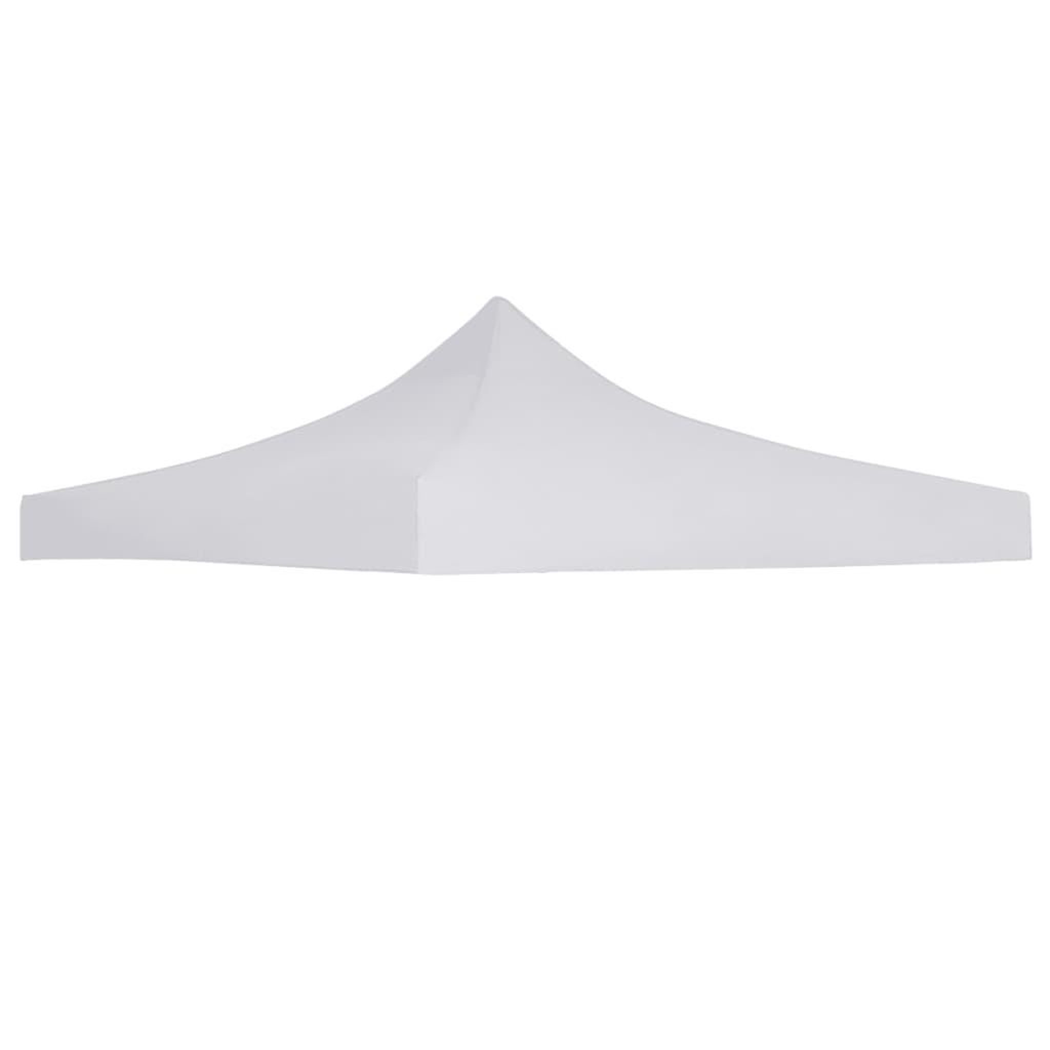 Voir la diapositive 1 : VIDAXL Toit de tente de reception 3 x 3 m Blanc