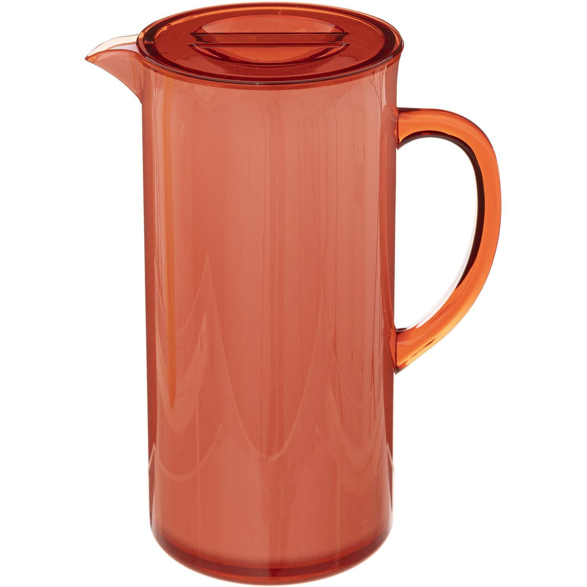 Pichet plastique rose 