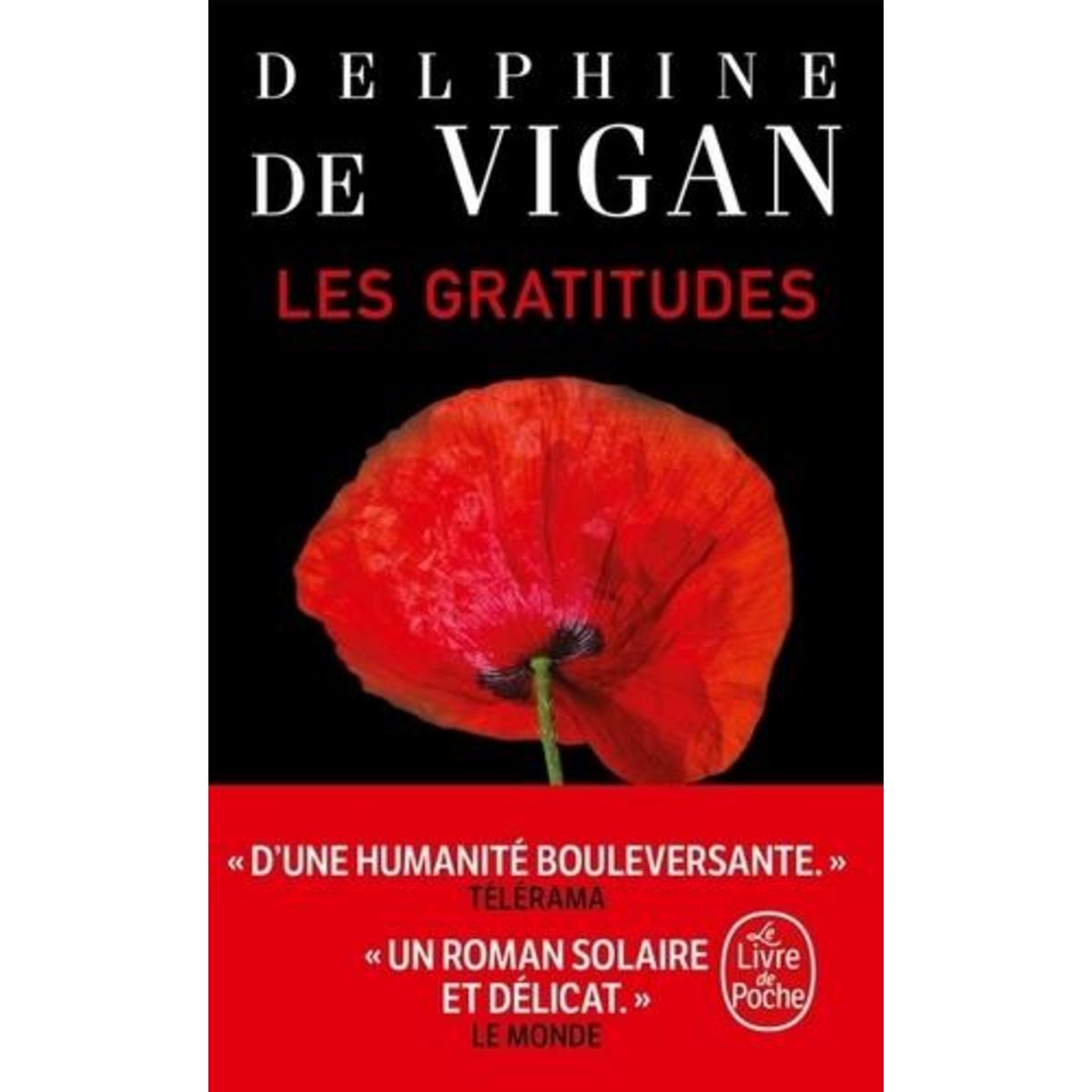 LES GRATITUDES, Vigan Delphine de