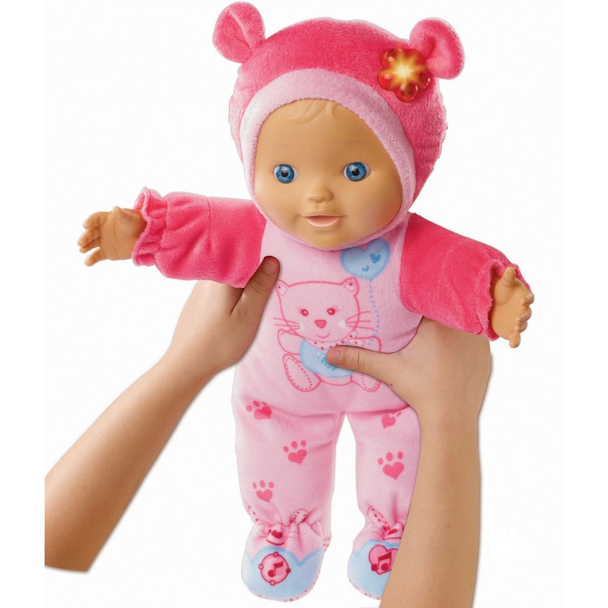 VTECH Poupée Mon Bébé Coucou-caché Rose - Little Love