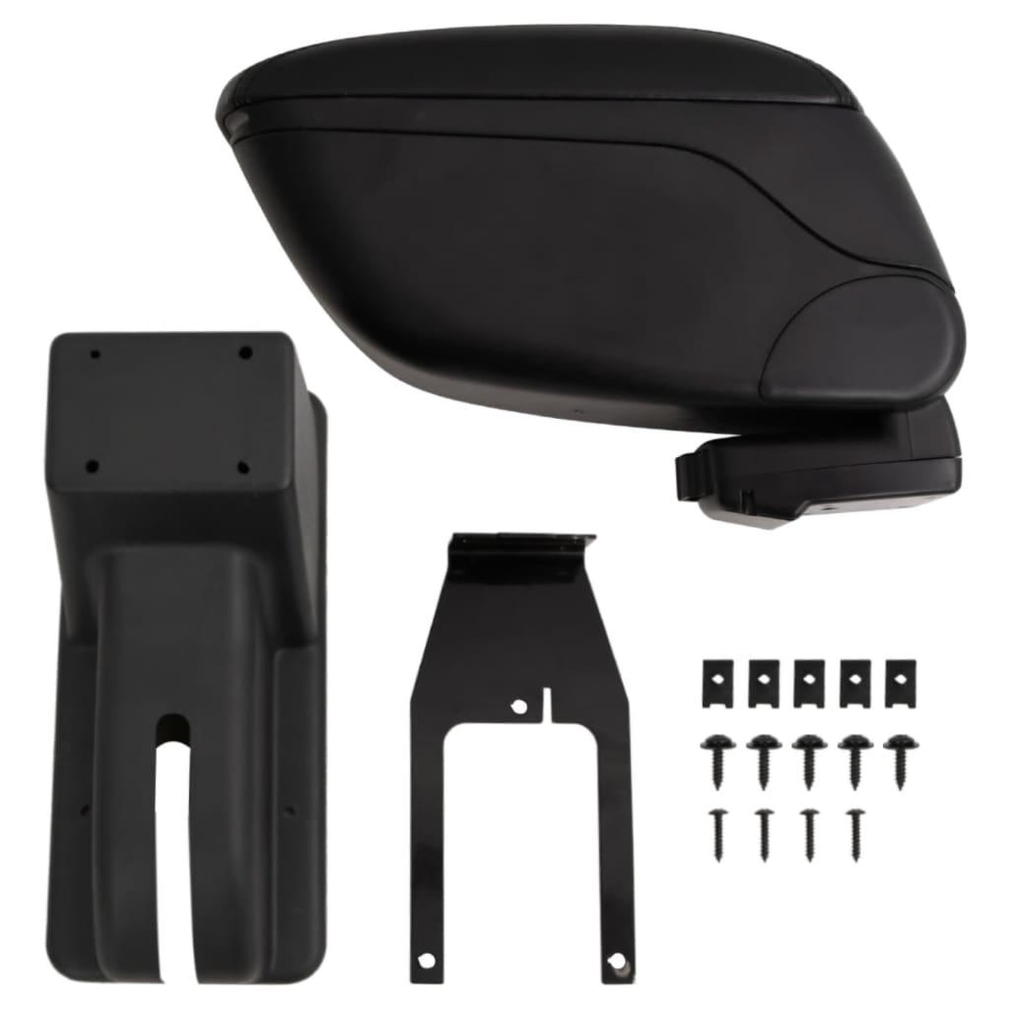VIDAXL Accoudoir de voiture noir 12x29x(32-46) cm ABS