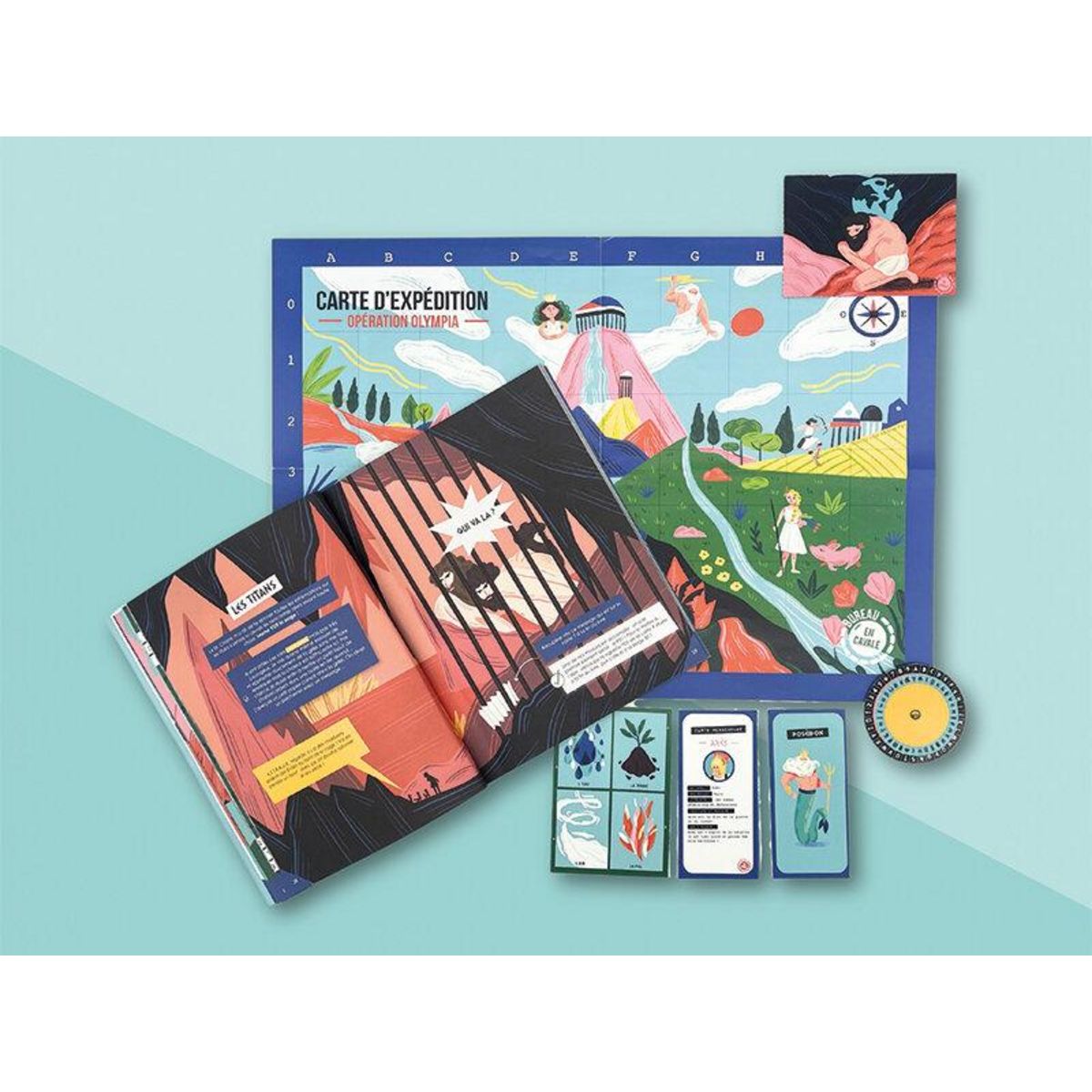 Smartbox 1 enquête pour les grandes vacances - Coffret Cadeau Multi-thèmes