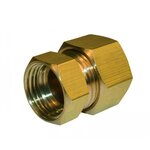 CENTRALE BRICO Manchon biconique laiton F 12 x 17 pour tube en cuivre