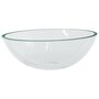 Voir la diapositive 2 : VIDAXL Lavabo Verre 50x37x14 cm Transparent