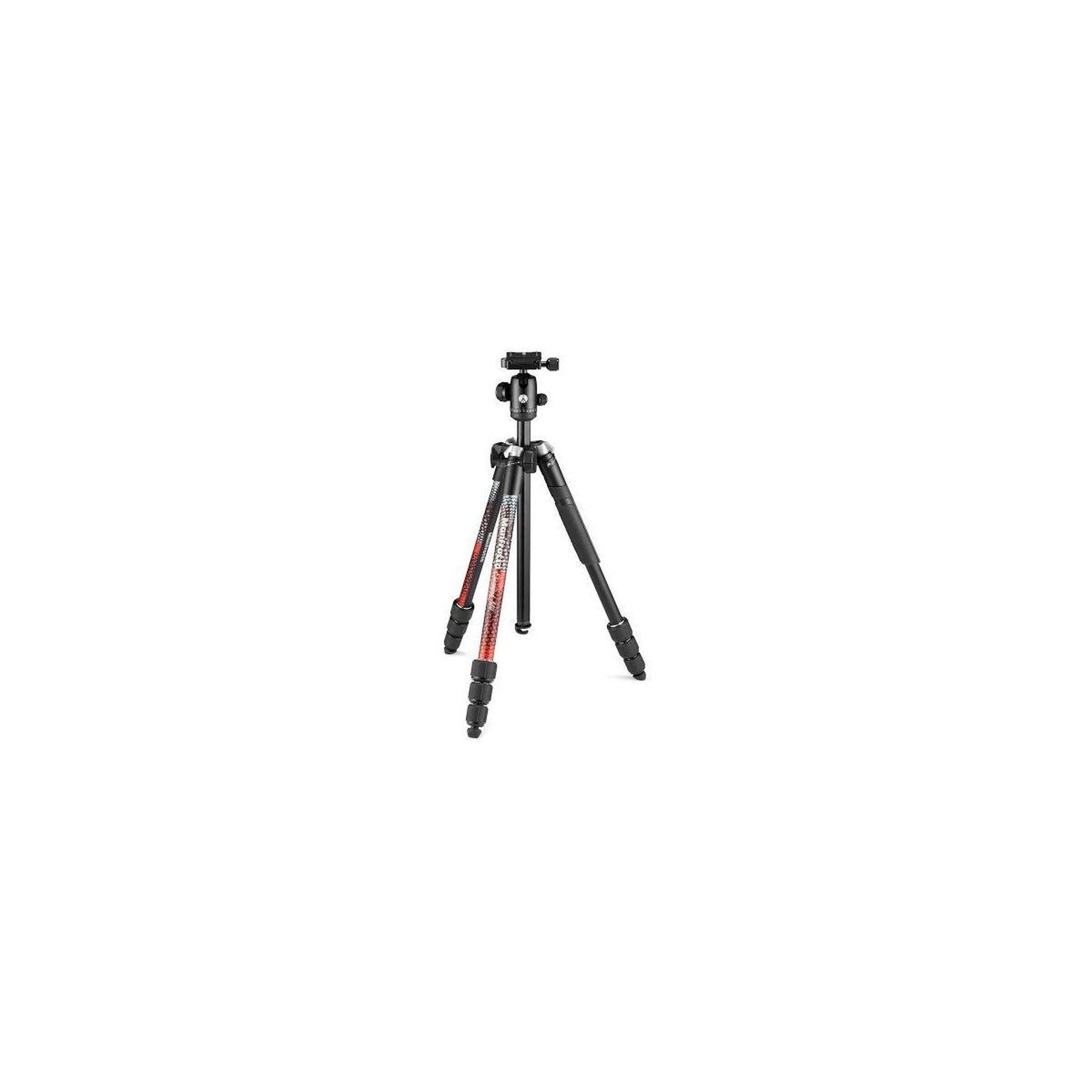 MANFROTTO Trépied element mii aluminium red 4 sections bh