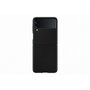 Samsung Coque Z Flip 3 Cuir noir