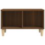 Voir la diapositive 5 : VIDAXL Table basse Chene marron 60x50x36,5 cm Bois d'ingenierie