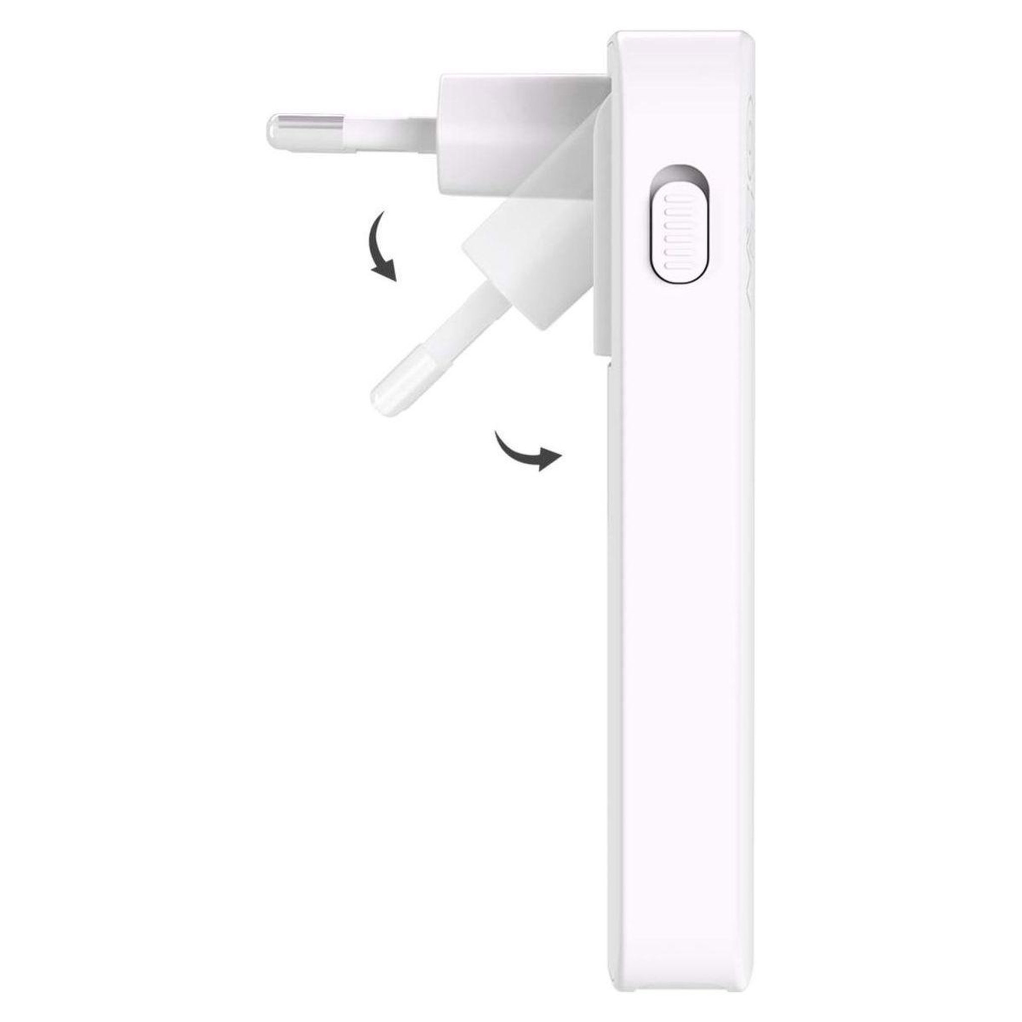 Voir la diapositive 3 : FORCE POWER Chargeur 65w usb-a + 2 usb-c gan blanc pliable