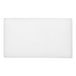 Paris Prix Lot de 3 Éponges Nettoyantes  Magique  6cm Blanc