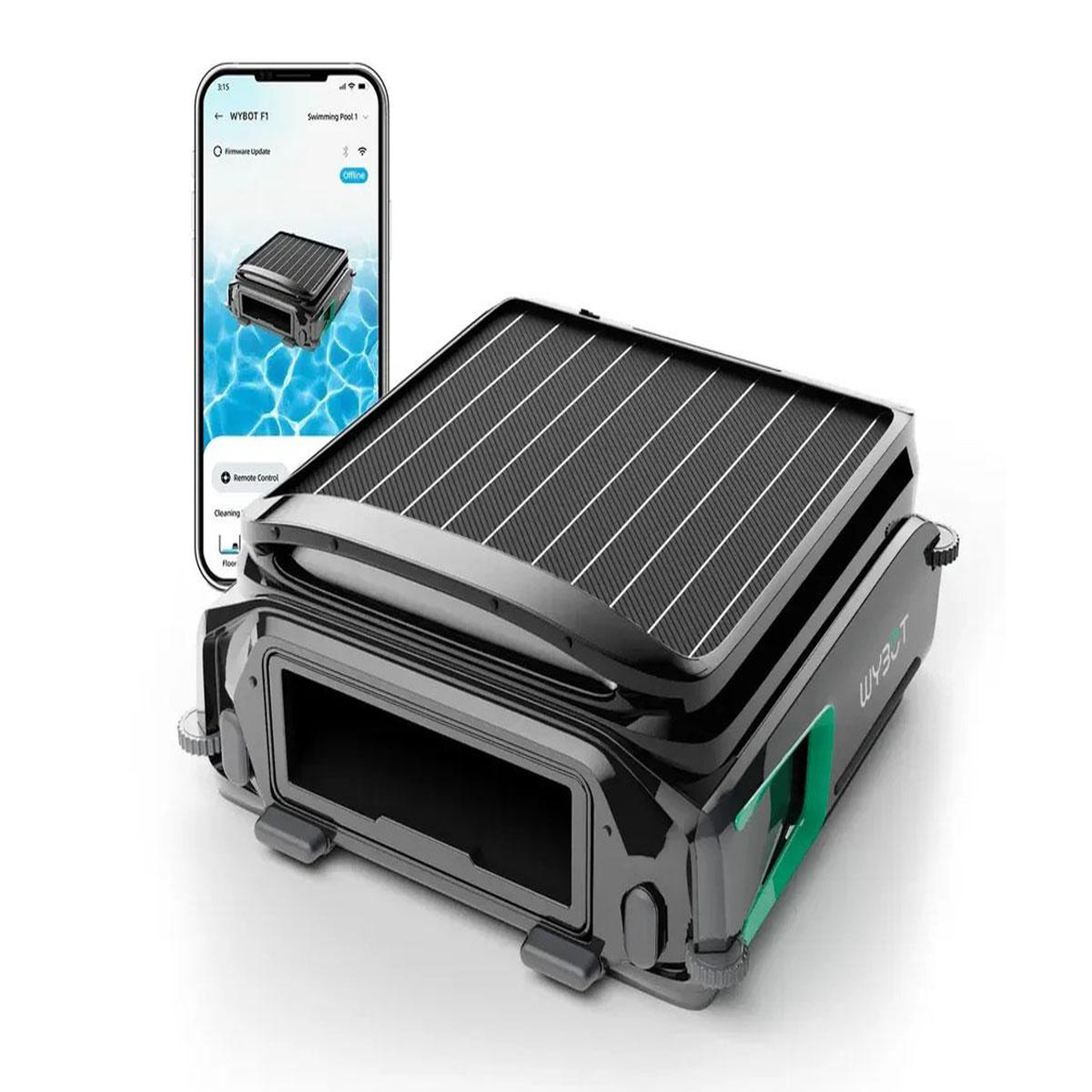 Voir la diapositive 1 : WYBOT Robot de surface solaire F1 - Wybot
