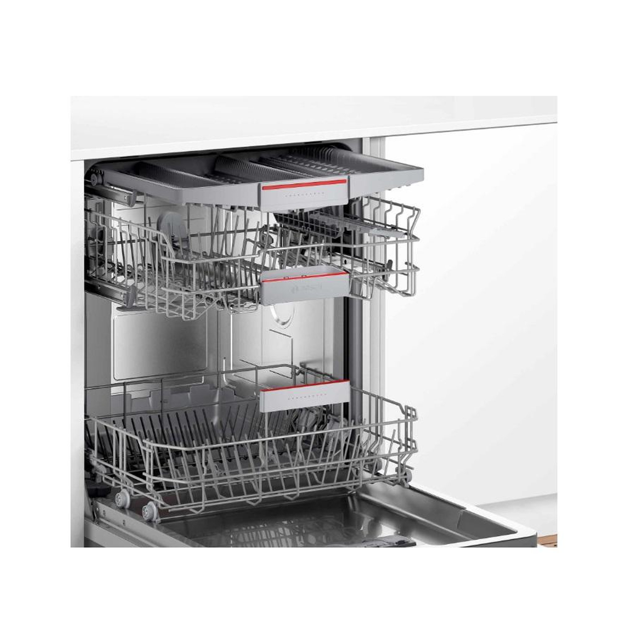 Voir la diapositive 5 : BOSCH Lave-vaisselle 60cm 13 couverts 46db tout intégrable - smh4hvx31e