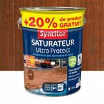CENTRALE BRICO Saturateur Ultra Protect SYNTILOR, teck, 5L+20% gratuit