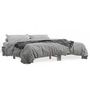 Voir la diapositive 2 : VIDAXL Cadre de lit sans matelas sonoma gris 200x200 cm