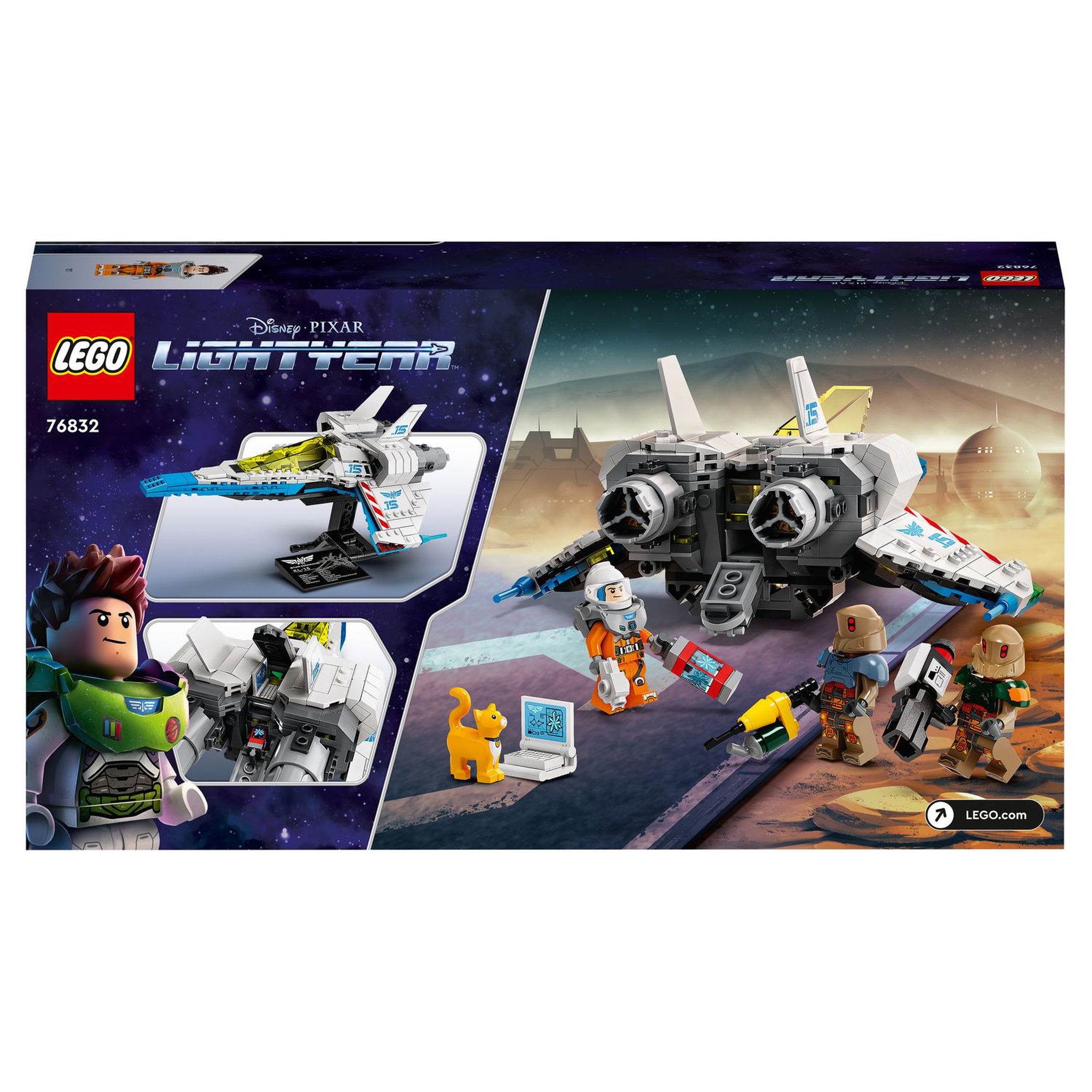 Voir la diapositive 9 : LEGO Disney 76832 Le Vaisseau Spatial XL-15 Buzz l'Éclair