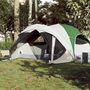 Voir la diapositive 3 : VIDAXL Tente de cabine familiale 6 personnes vert impermeable