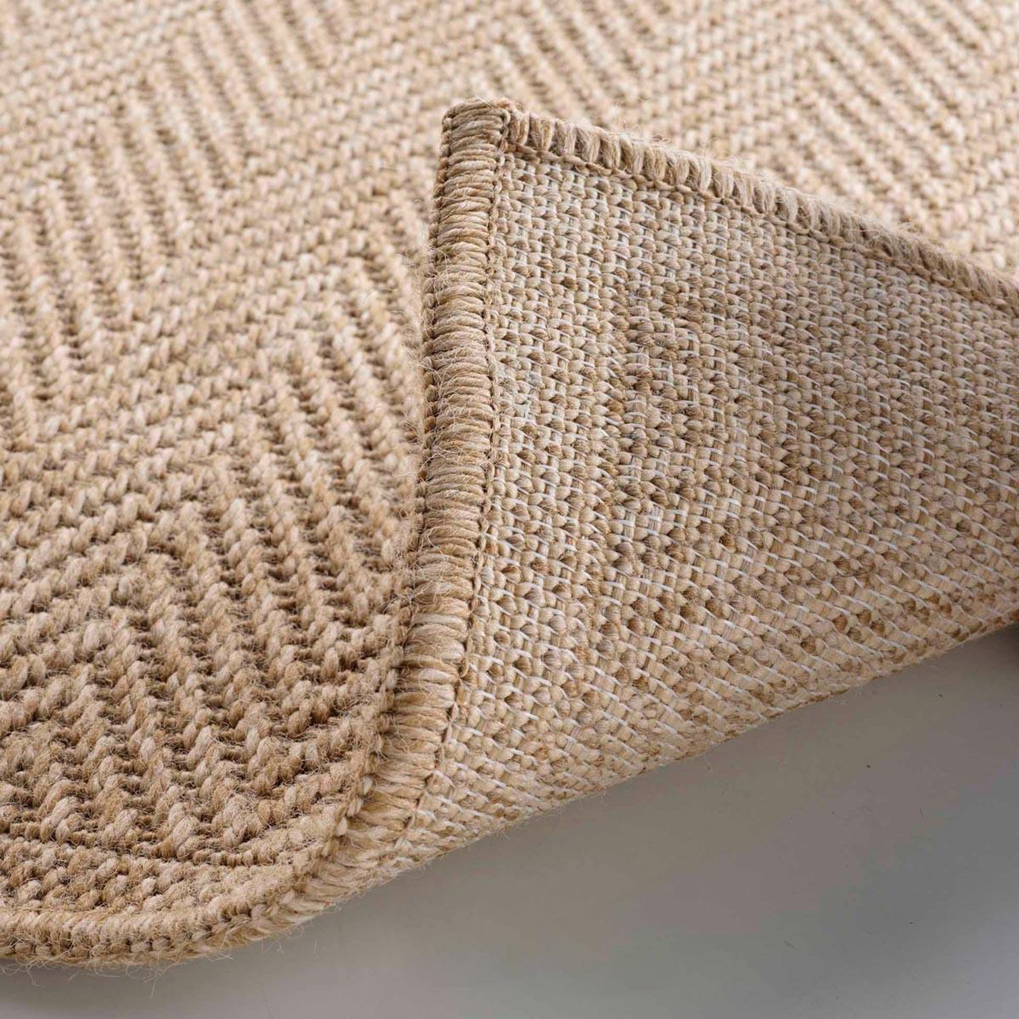 Voir la diapositive 3 : Douceur d'Intérieur Tapis déco tissé  ilem  160x230cm naturel
