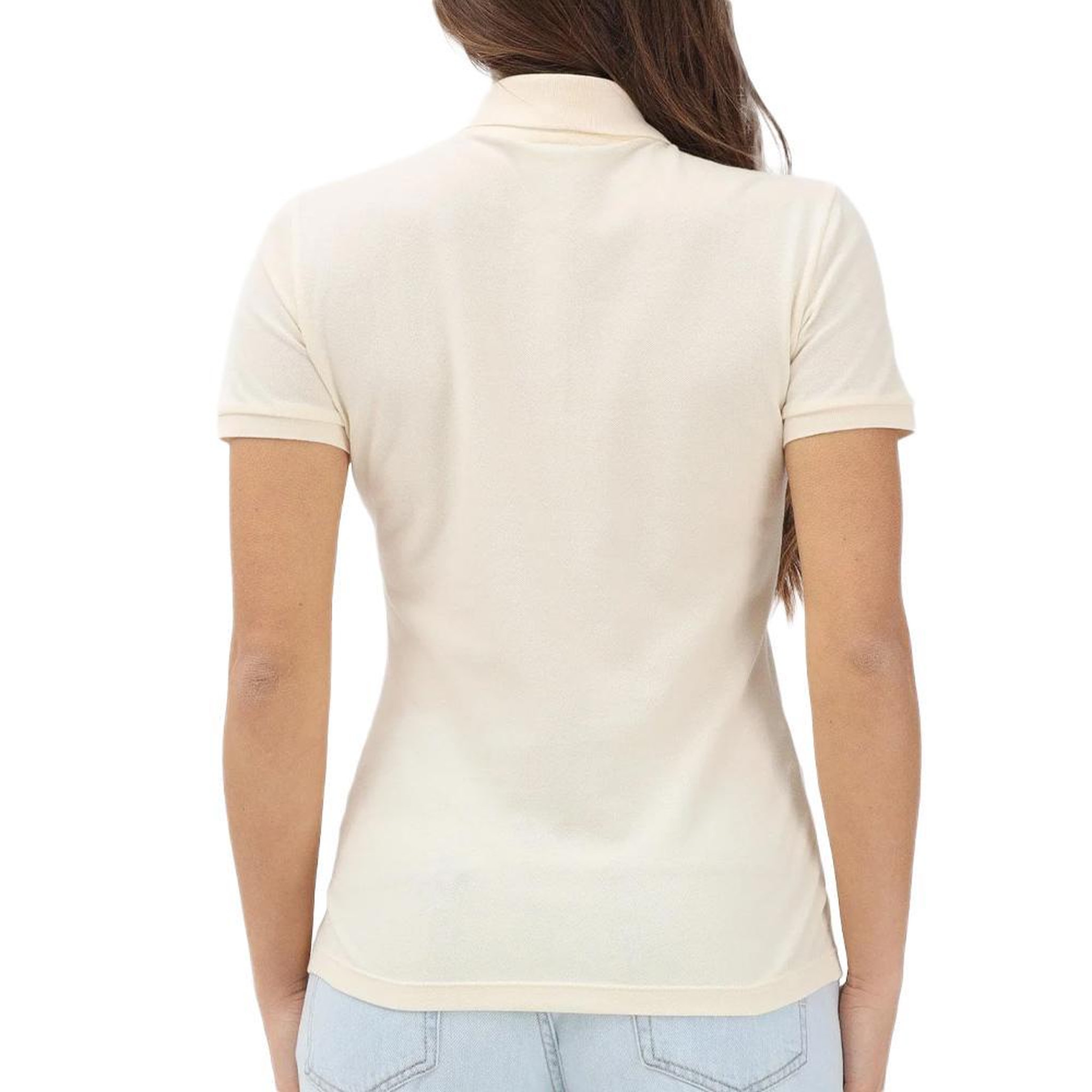 Voir la diapositive 2 : Lacoste Polo Jaune Femme Lacoste PF5462-031