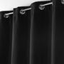 Voir la diapositive 2 : Paris Prix Rideau Isolant Thermique  Micropolar  135x260cm Noir