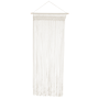 Voir la diapositive 1 : ID MARKET Rideau 90x200 cm bohème macramé