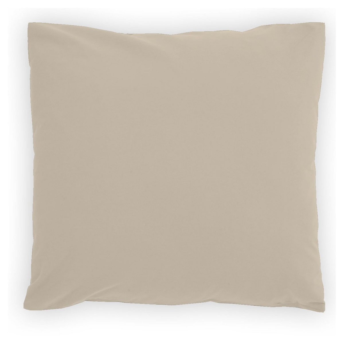 Taie d 'oreiller unie en coton 47 fils 