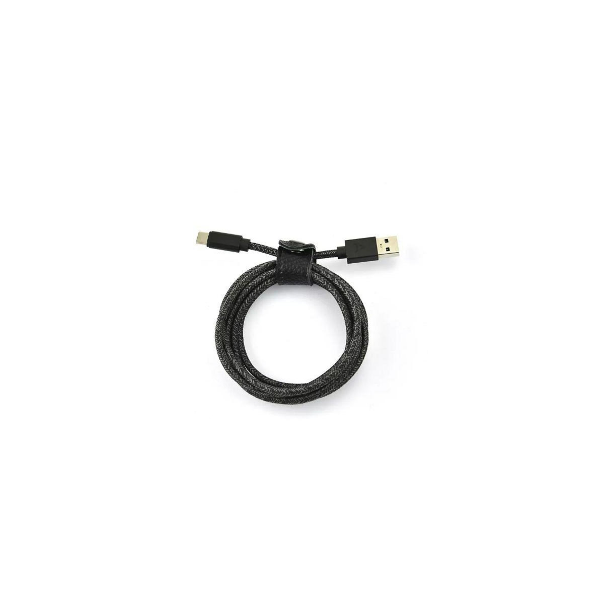 ADEQWAT Câble USB C vers USB 2M tressé Noir
