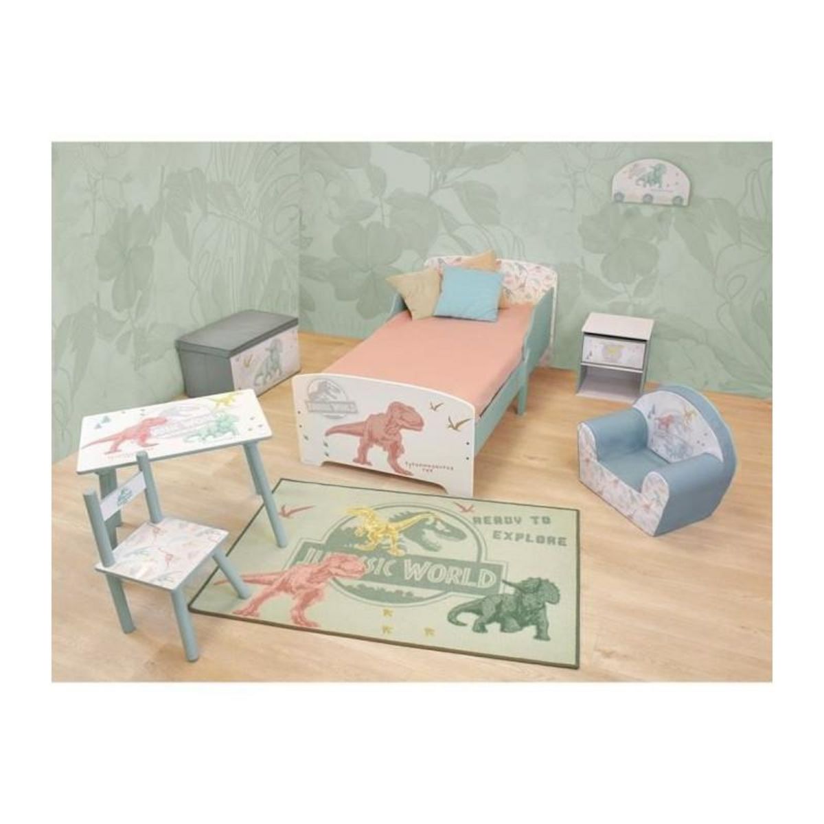 Fun House Tapis de jeu Fun House Jurassic World vert